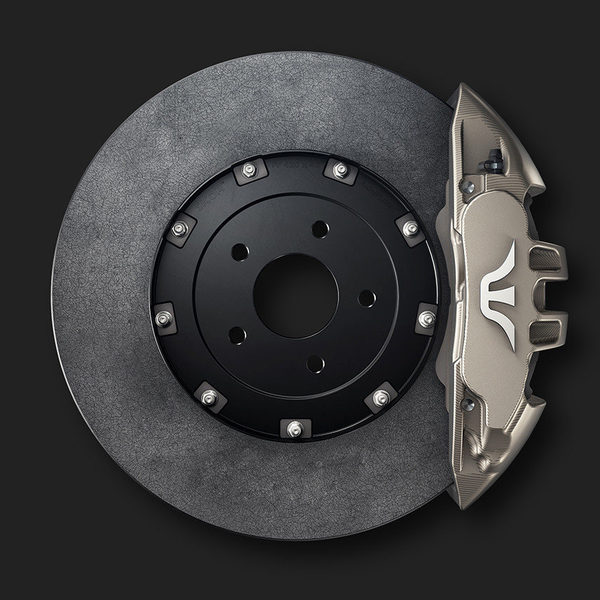 Carbon-Bremsanlage von wheelsandmore